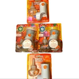 Pumpkin Spice Fragrance Bundle Air Wick Essential Oil Glade Plug-in
